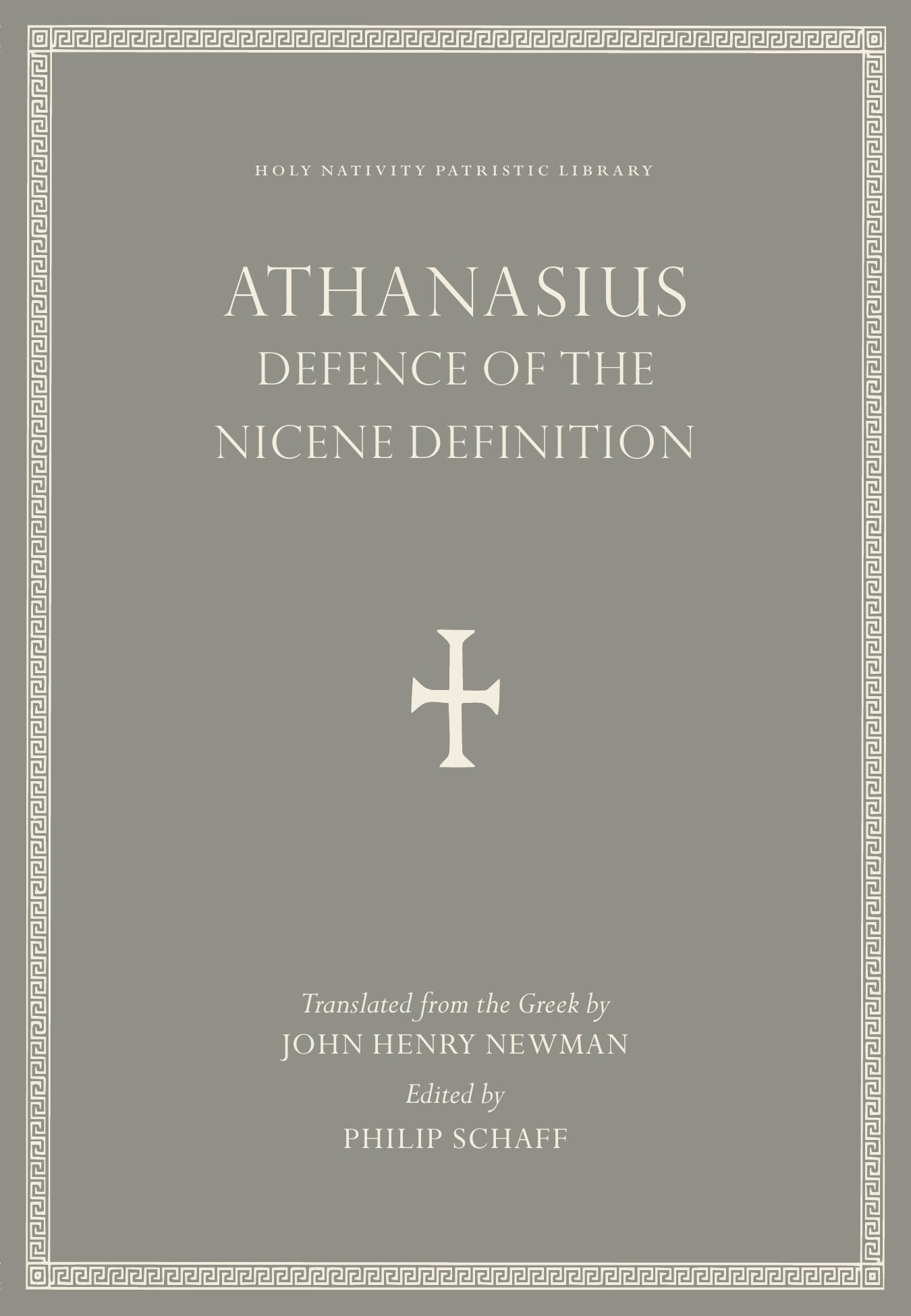 Defence of the Nicene Definition cover